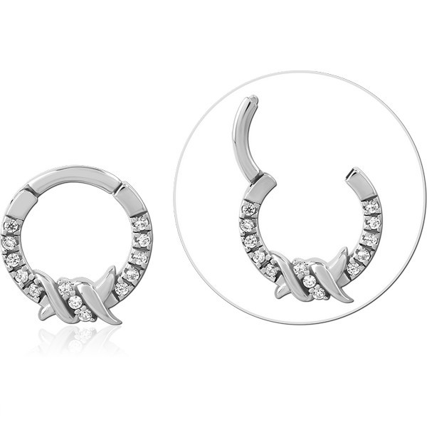 SURGICAL STEEL JEWELED MULTI PURPOSE CLICKER