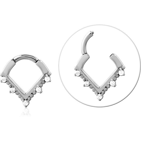 SURGICAL STEEL JEWELED MULTI PURPOSE CLICKER