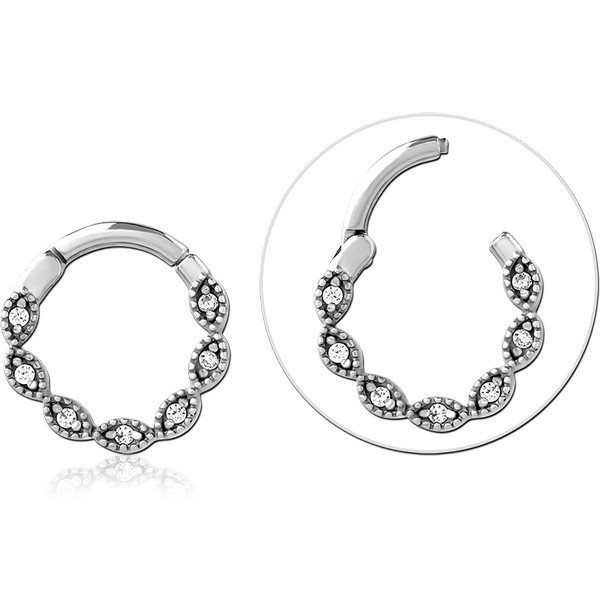 SURGICAL STEEL JEWELED MULTI PURPOSE CLICKER