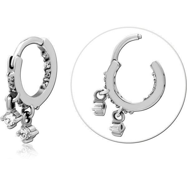 SURGICAL STEEL JEWELED MULTI PURPOSE CLICKER