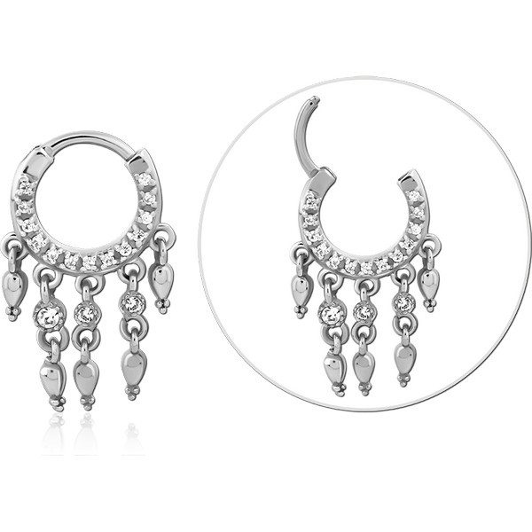 SURGICAL STEEL JEWELED MULTI PURPOSE CLICKER