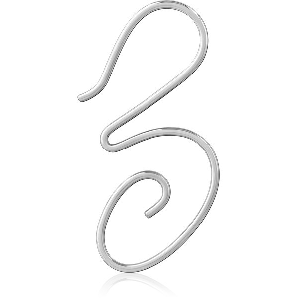 SURGICAL STEEL HOOP EARRING