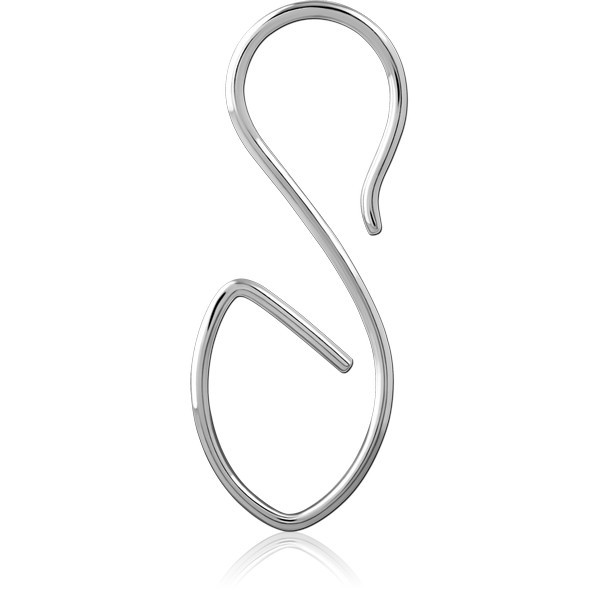 SURGICAL STEEL HOOP EARRING
