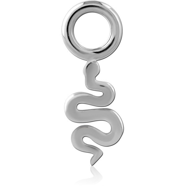 TITANIUM SLIDING CHARM FOR HINGED SEGMENT RING