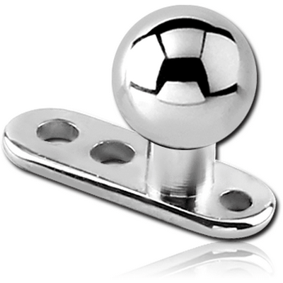 TITANIUM INTERNALLY THREADED DERMAL ANCHOR WITH BALL