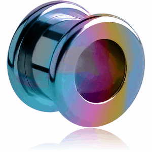 ANODISED TITANIUM ROUND EDGE TUNNEL