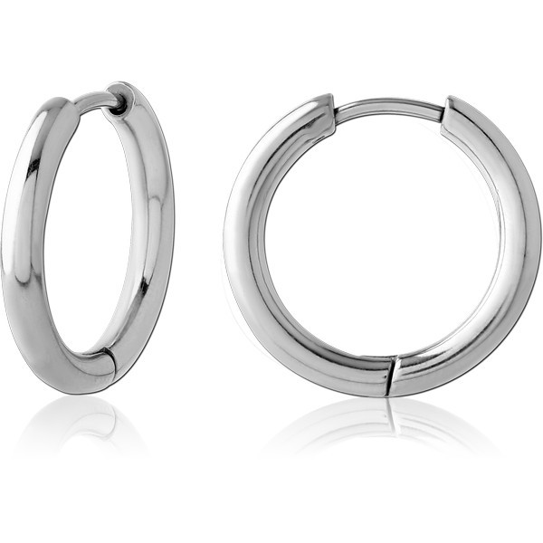 TITANIUM HOOP EARRING PER PIECE