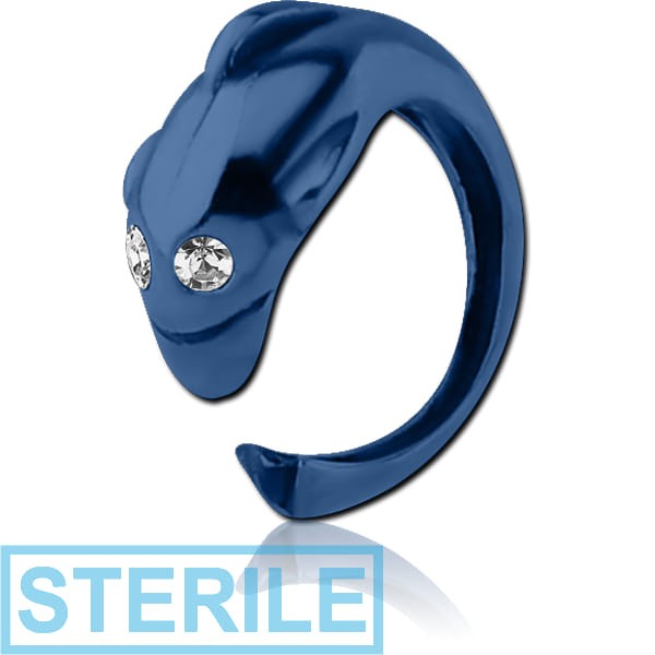 STERILE ANODISED BRASS DOLPHIN CLIP-ON ATTACHMENT