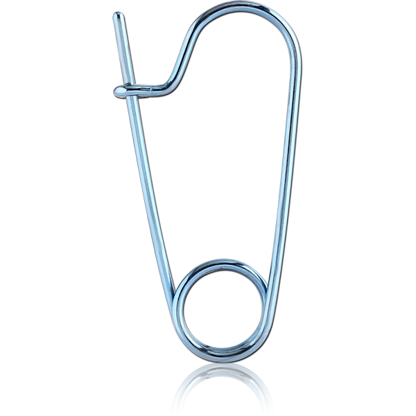ANODISED SURGICAL STEEL SAFETY PIN