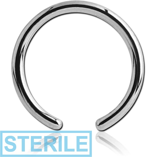 STERILE SURGICAL STEEL BALL CLOSURE RING PIN