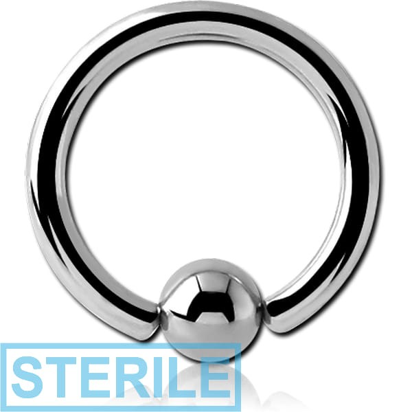 STERILE SURGICAL STEEL ANNEALED BALL CLOSURE RING