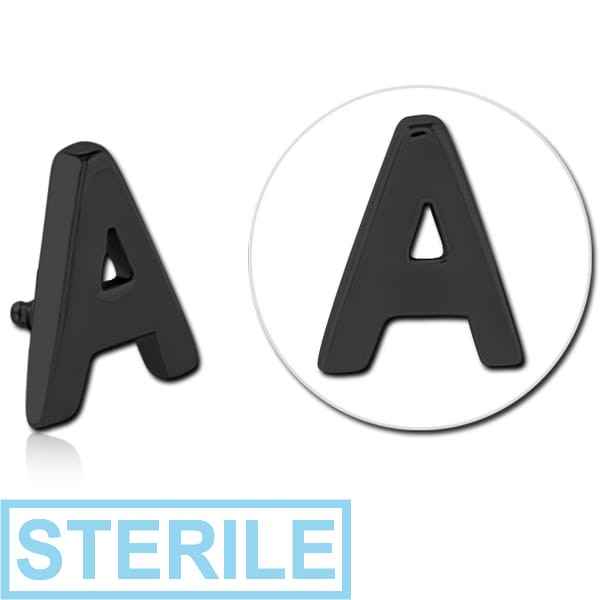 STERILE BLACK PVD COATED SURGICAL STEEL ATTACHMENT FOR 1.6MM INTERNALLY THREADED PINS - A