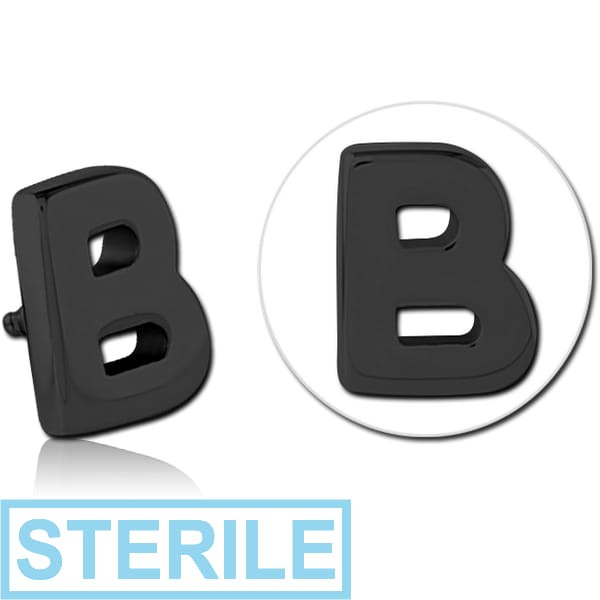 STERILE BLACK PVD COATED SURGICAL STEEL ATTACHMENT FOR 1.6MM INTERNALLY THREADED PINS - B