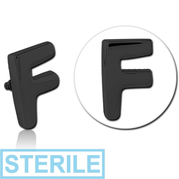 STERILE BLACK PVD COATED SURGICAL STEEL ATTACHMENT FOR 1.6MM INTERNALLY THREADED PINS - F