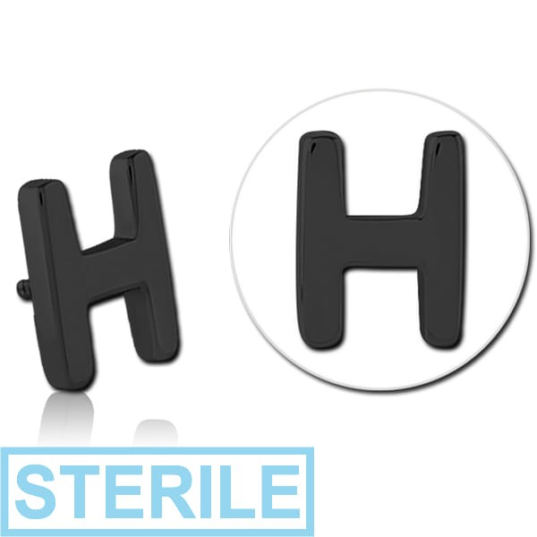 STERILE BLACK PVD COATED SURGICAL STEEL ATTACHMENT FOR 1.6MM INTERNALLY THREADED PINS - H