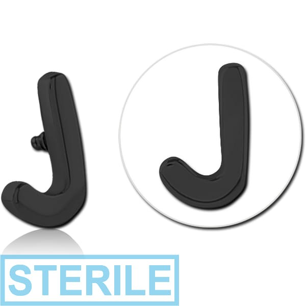 STERILE BLACK PVD COATED SURGICAL STEEL ATTACHMENT FOR 1.6MM INTERNALLY THREADED PINS - J