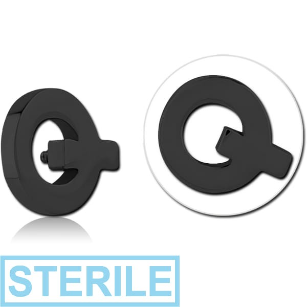 STERILE BLACK PVD COATED SURGICAL STEEL ATTACHMENT FOR 1.6MM INTERNALLY THREADED PINS - Q