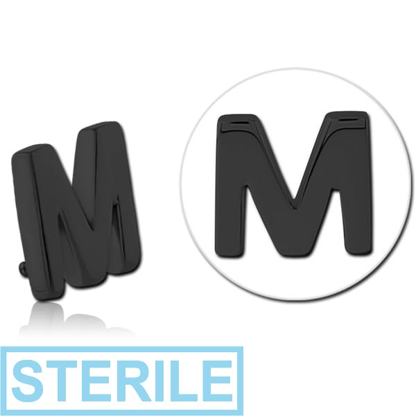 STERILE BLACK PVD COATED SURGICAL STEEL MICRO ATTACHMENT FOR 1.2MM INTERNALLY THREADED PINS - M