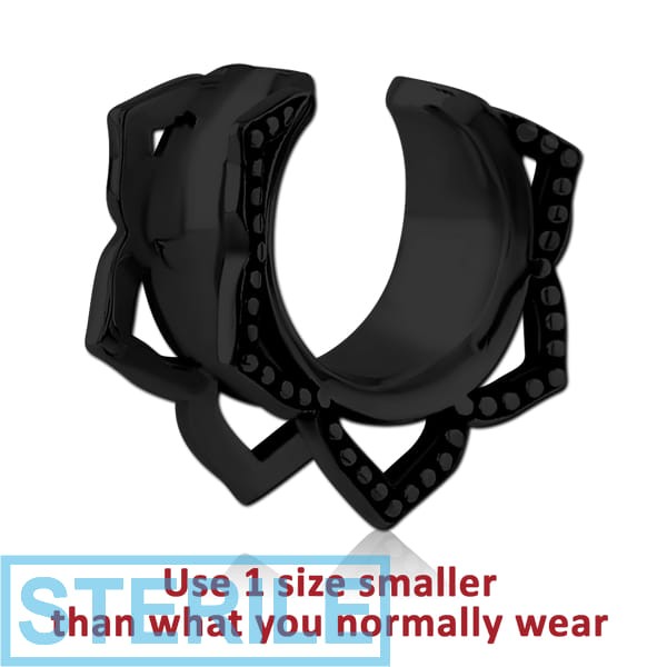 STERILE BLACK PVD COATED SURGICAL STEEL HALF TUNNEL