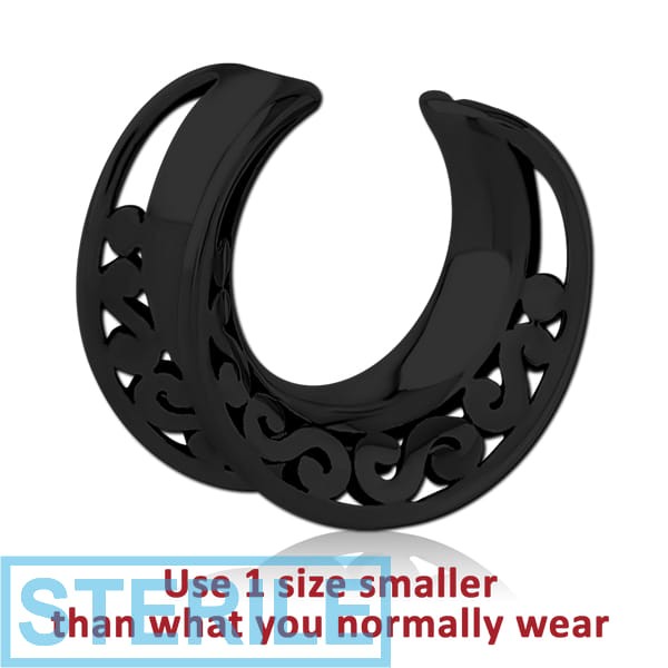 STERILE BLACK PVD COATED SURGICAL STEEL HALF TUNNEL