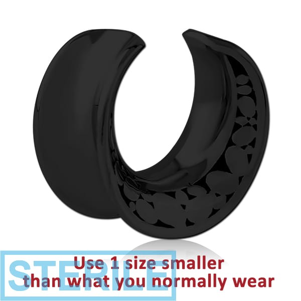 STERILE BLACK PVD COATED SURGICAL STEEL HALF TUNNEL