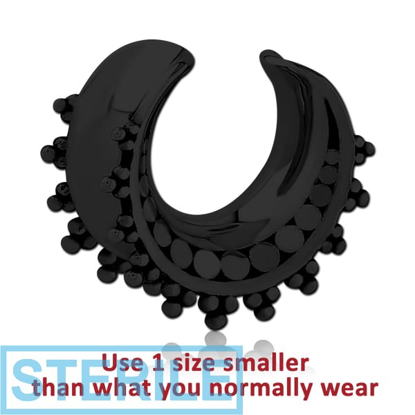 STERILE BLACK PVD COATED SURGICAL STEEL HALF TUNNEL