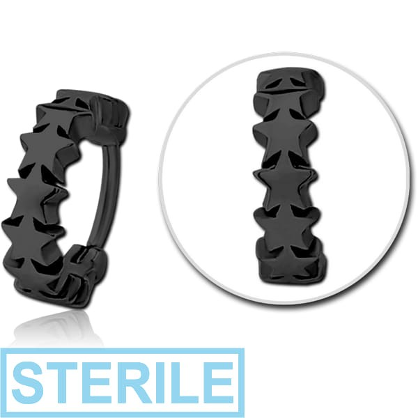 STERILE BLACK PVD COATED SURGICAL STEEL MULTI PURPOSE CLICKER