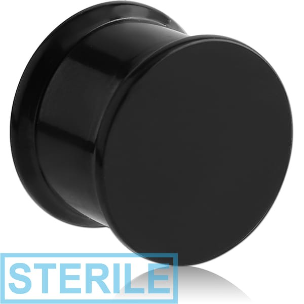 STERILE BLACK PVD COATED TITANIUM BOX PLUG