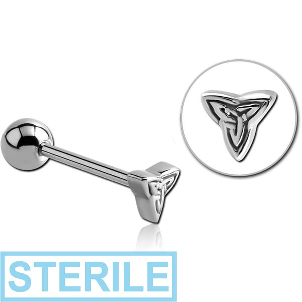 STERILE SURGICAL STEEL BARBELL