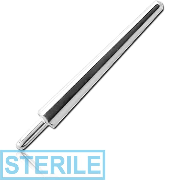 STERILE SURGICAL STEEL PUSH FIT INSERTION PIN FOR BIOFLEX INTERNAL LABRET