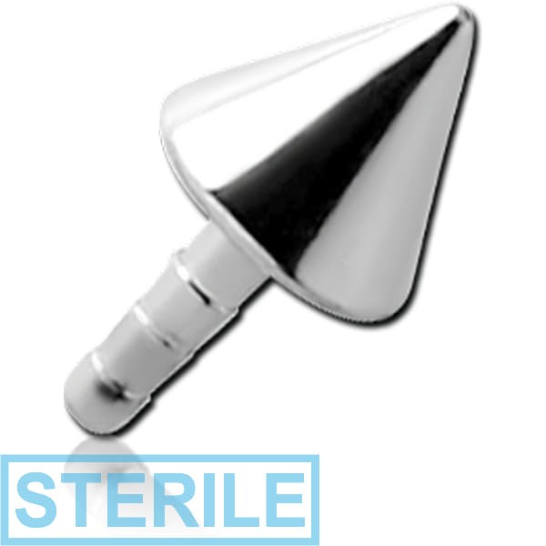 STERILE SURGICAL STEEL PUSH FIT CONE FOR BIOFLEX INTERNAL LABRET