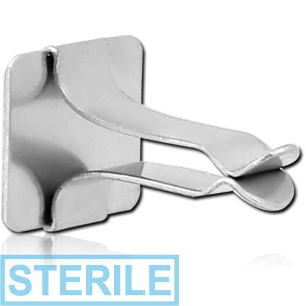 STERILE CLIP FOR DISPLAYS