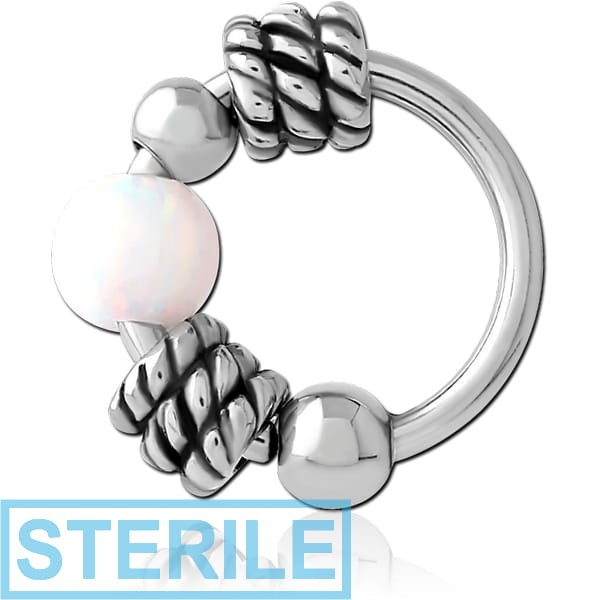 STERILE SURGICAL STEEL SEAMLESS RING