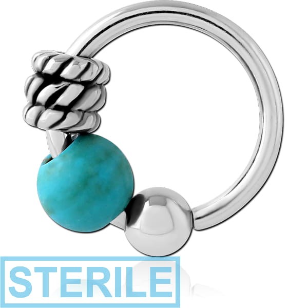 STERILE SURGICAL STEEL SEAMLESS RING