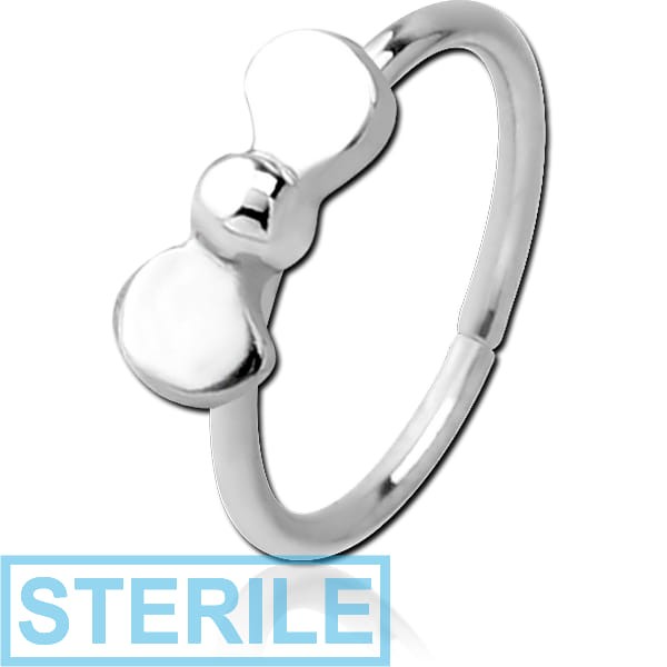STERILE SURGICAL STEEL SEAMLESS RING - FAN BLADES