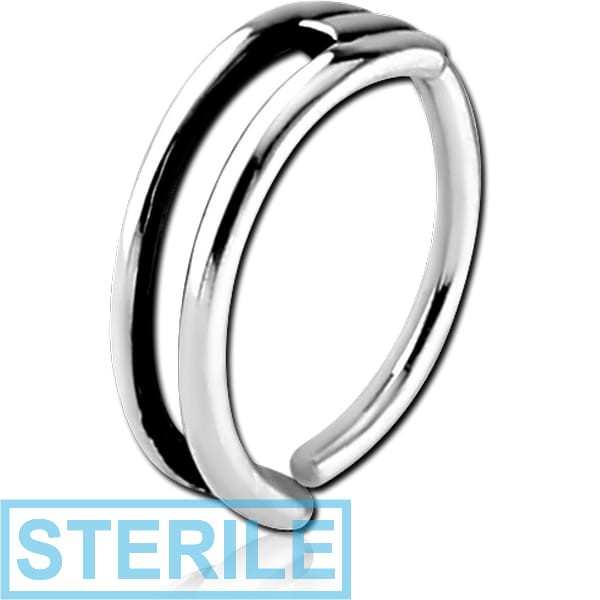 STERILE SURGICAL STEEL SEAMLESS RING