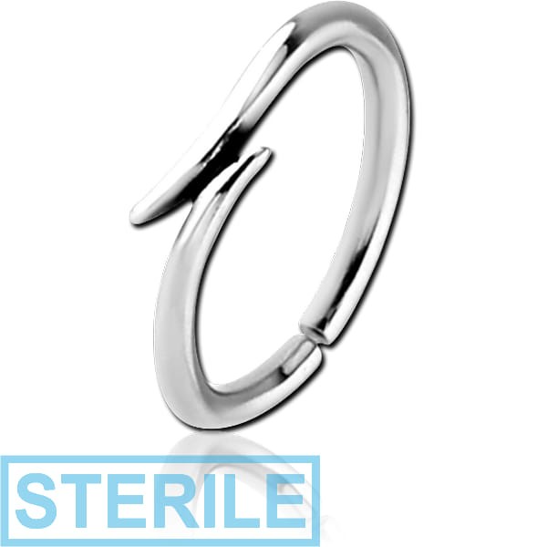STERILE SURGICAL STEEL SEAMLESS RING