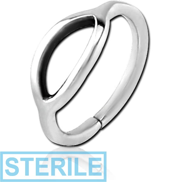 STERILE SURGICAL STEEL SEAMLESS RING