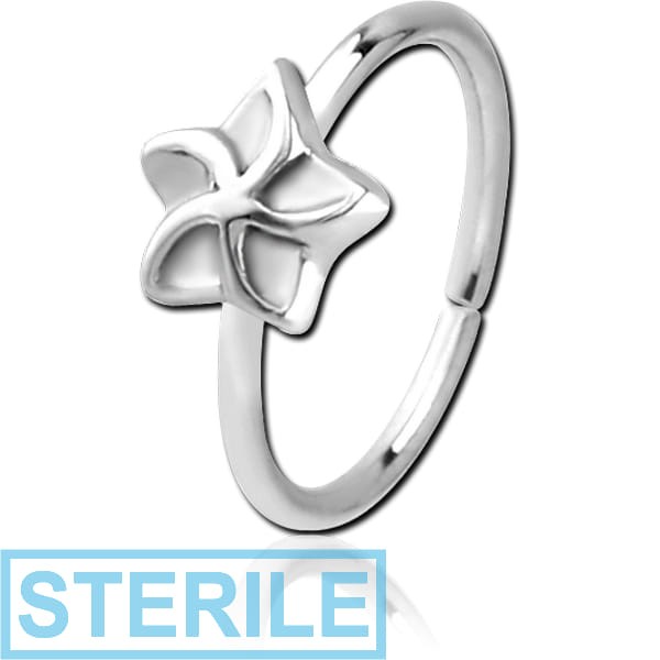 STERILE SURGICAL STEEL SEAMLESS RING