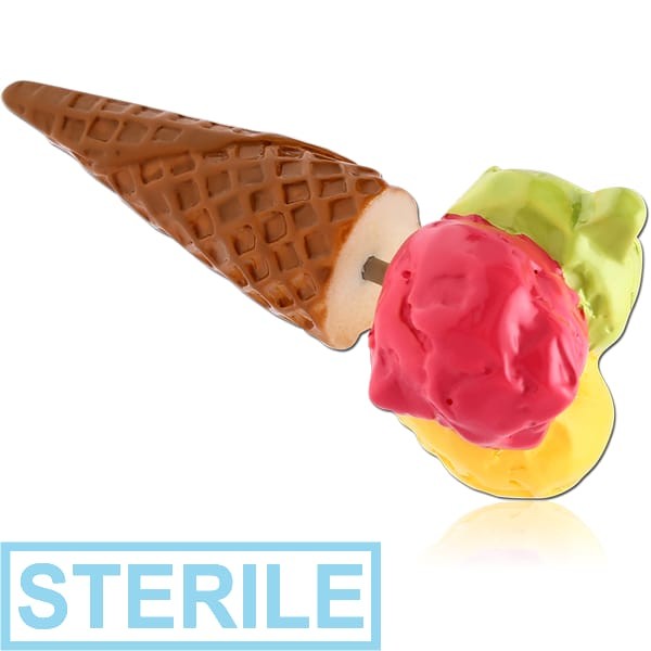 STERILE UV ACRYLIC ICE CREAM FAKE PLUG