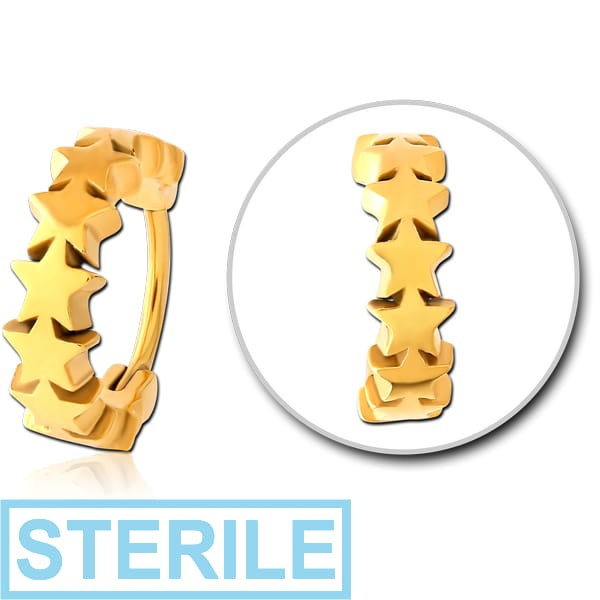 STERILE GOLD PVD COATED SURGICAL STEEL MULTI PURPOSE CLICKER
