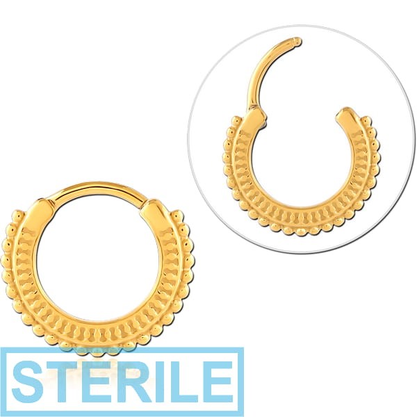 STERILE GOLD PVD COATED SURGICAL STEEL MULTI PURPOSE CLICKER