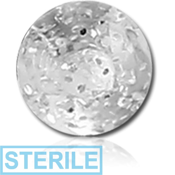 STERILE UV ACRYLIC GLITTERING BALL