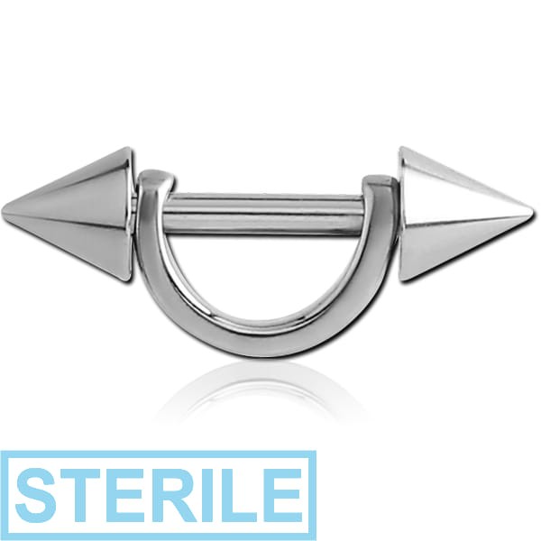 STERILE SURGICAL STEEL HELIX SHIELD WITH CONES