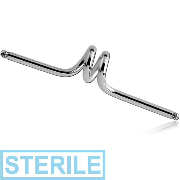 STERILE SURGICAL STEEL INDUSTRIAL SPRING BARBELL PIN