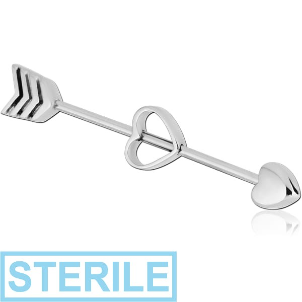 STERILE SURGICAL STEEL INDUSTRIAI BARBELL