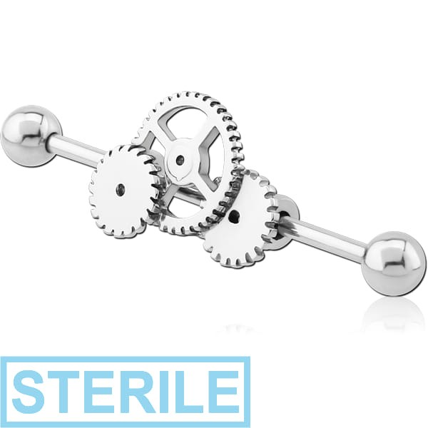 STERILE SURGICAL STEEL WHEEL INDUSTRIAL BARBELL