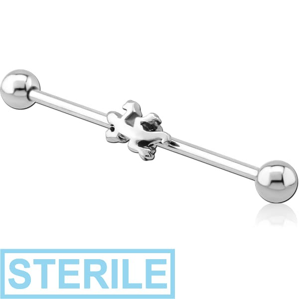 STERILE SURGICAL STEEL SALAMANDER INDUSTRIAL BARBELL