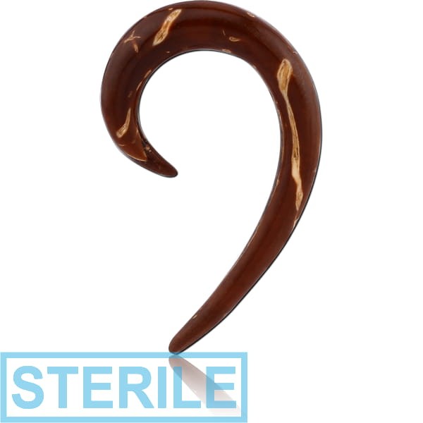 STERILE ORGANIC FISH HOOK COCONUT SHELL