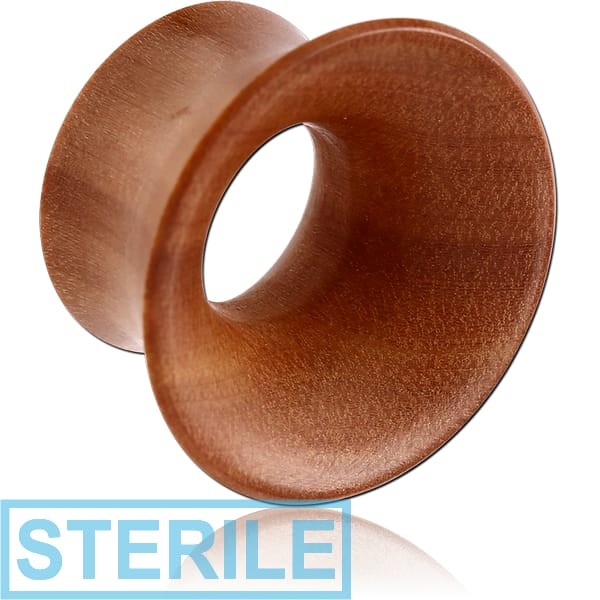 STERILE ORGANIC WOODEN TUNNEL ROSE WOOD-SAWO SINGLE FLARED